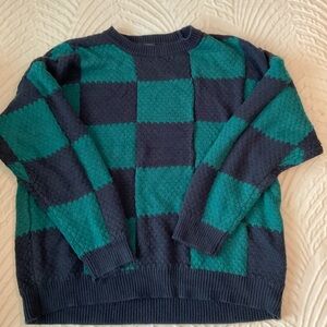 Wild Fable (Target) Sweater, Checkered pattern